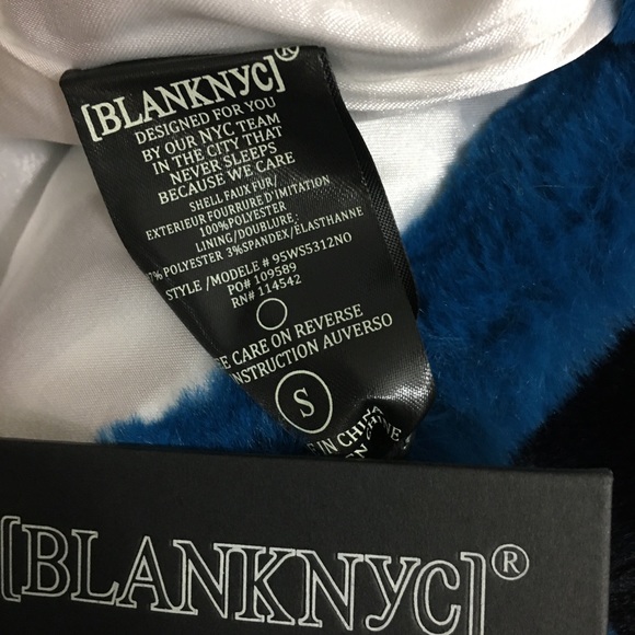 Blank NYC Super Nova Color Block Faux Fur … - Picture 13 of 15
